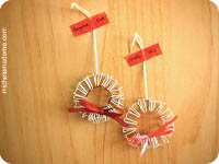 michele made me Spiral Binding Wreath